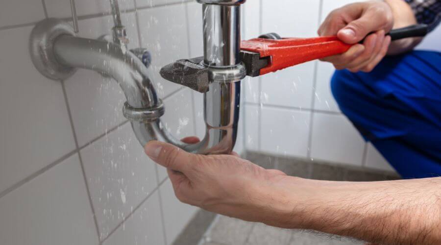 Indoor tankless water heater installation in Taylor, MO